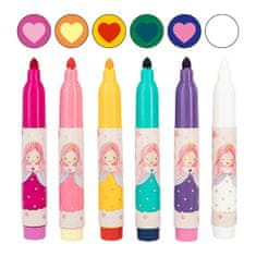 Princess Mimi Set čarobnih markerjev , 6 markerjev