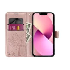 OEM MEZZO Knjižni etui za SAMSUNG A54 5G mandala zlato roza