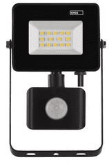 Emos ZS2312 LED reflektor SIMPO, PIR 10,5W, črn, nevtralna bela