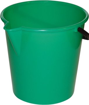 Plastkon Vedro 12 l z merilno skodelico in izlivom iz plastike