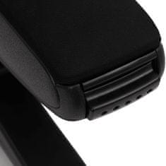 Vidaxl Naslon za roke za avto črn 15x32x(40-52) cm ABS