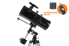 Celestron teleskop 21049 PowerSeeker 127 EQ + nastavek za telefon in Motor Drive