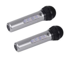 Trevi EM 415R komplet brezžičnih mikrofonov, 2x mikrofon, baterija, USB-C