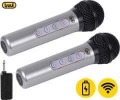 EM 415R komplet brezžičnih mikrofonov, 2x mikrofon, baterija, USB-C