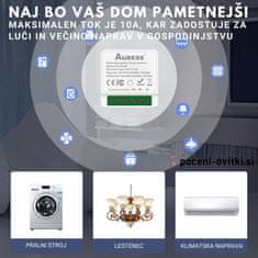 Aubess Pametno Dvojno Stikalo 10A - WiFi Modul