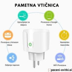 Aubess Pametna Vtičnica 16A - WiFi