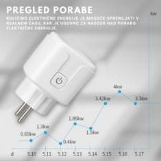 Aubess Pametna Vtičnica 20A - ZigBee