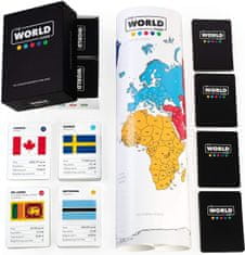 The World Game igra s kartami The World Game - The Ultimate Geography Card Game angleška izdaja