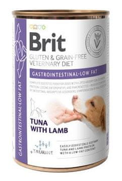 Brit VD Dog GF Cons Gastrointestinal Low Fat 400g