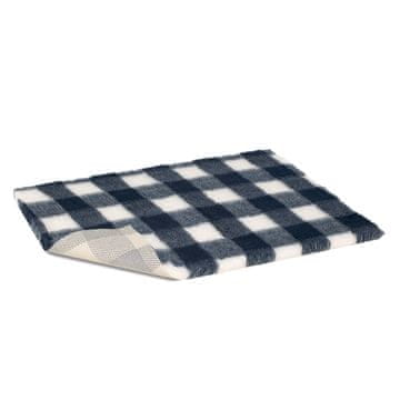 Vetbed proti zdrsu / Drybed modra kocka 75 x 50 cm, dlaka 30 mm