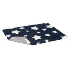 VetBed proti zdrsu / Drybed polnoč zvezde 100 x 75 cm, dlaka 30 mm