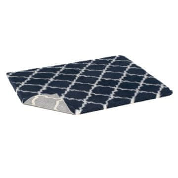 VetBed proti zdrsu / Drybed modra z mrežo 75 x 50 cm, dlaka 30 mm