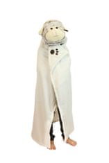 Cozy Noxxiez BL805-2 Ovca - topla odeja s kapuco z žepi za živali in tačke