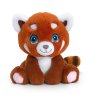 SE1537 Keeleco Panda rdeča - eko plišaste igrače 16 cm
