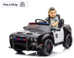 Otroški avto na akumulator 12V DODGE POLICE