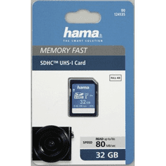 Hama SDHC 32 GB razred 10, UHS-I 80 MB/s