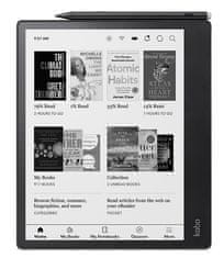 Kobo Elipsa 2E e-bralnik, 10,3, 32 GB, Wi-Fi + Bluetooth, črn (N605-KU-BK-K-BU)