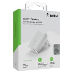 Belkin polnilec USB-A, USB-C, 220V, 37W