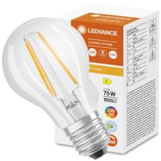 LEDVANCE Zatemnitvena LED žarnica E27 A60 7,5W = 75W 1055lm 4000K Nevtralno bela 300° CRI90 Filament Superior