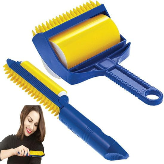 Verkgroup Sticky Buddy čistilna krtača in valjček za pasjo in mačjo dlako set