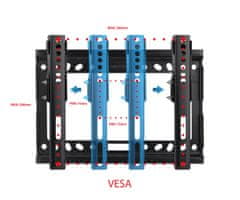 Esperanza Univerzalni LCD in TV nosilec za ekrane 14-50″ do 25kg