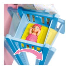 Simba Noseča lutka Steffi in soba za otroka v razcvetu