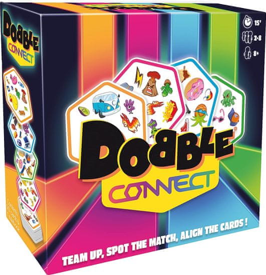 Zygomatic igra s kartami Dobble Connect angleška izdaja