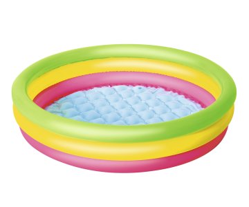 Bestway BESTWAY 51104 NAPUHALNI BAZEN TRI BARVE SREDNJI 102 cm x 25 cm