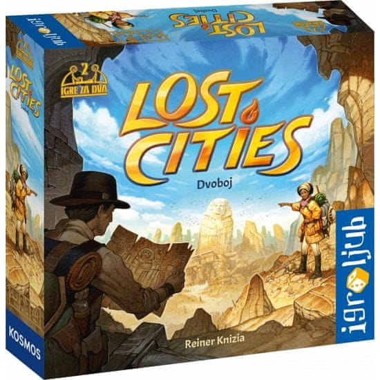 Igroljub igra s kartami Lost Cities - Izgubljena Mesta