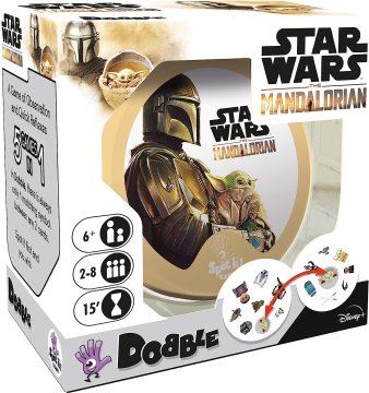 Zygomatic igra s kartami Dobble Star Wars The Mandalorian angleška izdaja