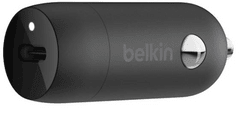 Belkin USB-C avto polnilec, 12 V, 20W (CCA003btBK)