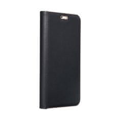 OEM LUNA Book Gold torbica za HUAWEI Mate 20 Lite črna