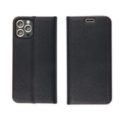 OEM LUNA Book Gold torbica za HUAWEI Mate 20 Lite črna