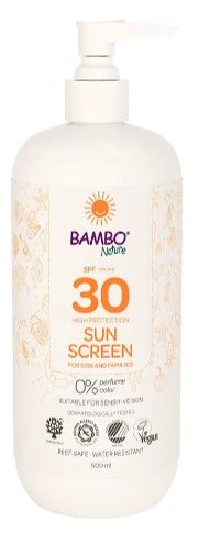 Bambo Nature sončna krema, SPF 30, 500 ml