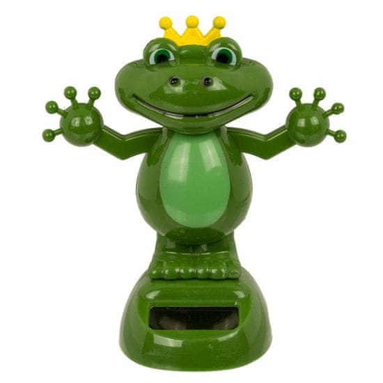 Out of The blue Solarna plesoča kraljeva žaba 11cm – solarna figura