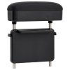 Vidaxl Avtomobilski naslon za roke univerzalen črn 23x8x(30-38) cm ABS