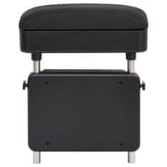 Vidaxl Naslon za roke za avto univerzalen črn 23x8x(30-38) cm ABS