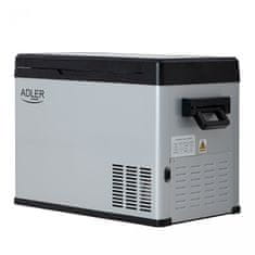 Adler AD 8077 hladilna skrinja s kompresorjem, 40 L