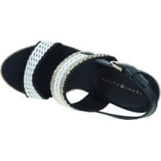 Tommy Hilfiger Sandali 40 EU Golden Webbing Wedge