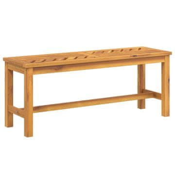 Vidaxl Vrtna klop 110 cm trden akacijev les