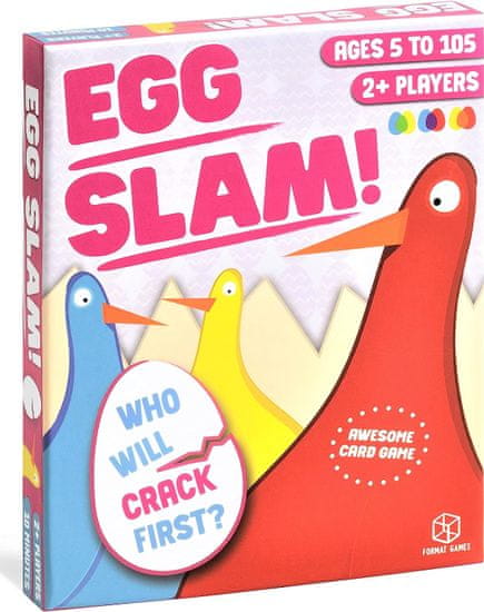 Asmodee igra s kartami Egg Slam angleška izdaja
