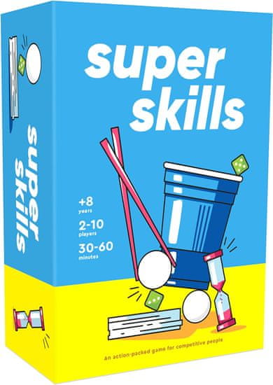 The World Game družabna igra Super Skills angleška izdaja