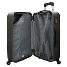 Jada Toys Komplet potovalnih kovčkov ABS ROLL ROAD FLEX Black / Antracita, 55-65cm, 5849561