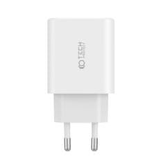 Tech-protect 3-port polnilnik USB / 2x USB-C 30W PD QC, črna