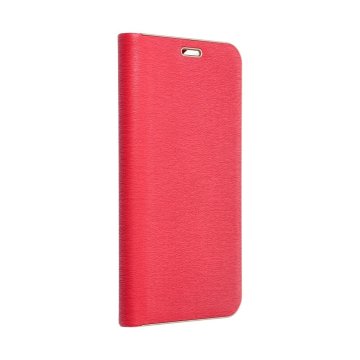 OEM LUNA Book Gold torbica za SAMSUNG A13 4G rdeča