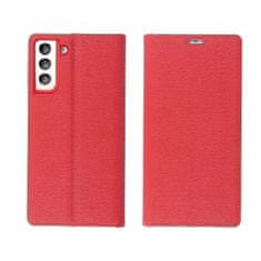 OEM LUNA Book Gold torbica za SAMSUNG A13 4G rdeča