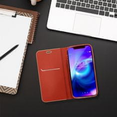 OEM LUNA Book Gold torbica za SAMSUNG A13 4G rdeča