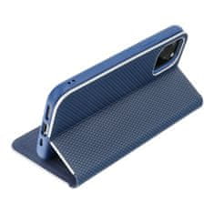 OEM LUNA Book Carbon torbica za SAMSUNG A52 5G / A52 LTE (4G) / A52s 5G modra