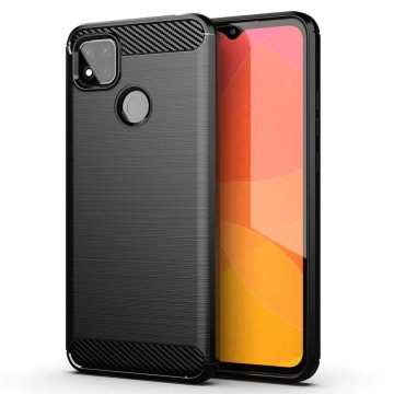 OEM CARBON etui za XIAOMI Redmi 9C črn