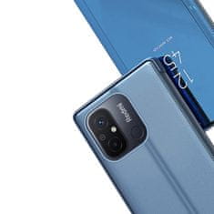 HURTEL Svetleča etui z zaponko za Xiaomi Redmi 11A / Poco C55 / Redmi 12C Clear View Case črna